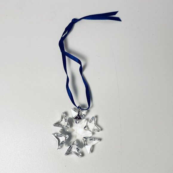 Swarovski Christmas Ornament  Snowflake/star Original Box Great condition - Picture 5 of 6